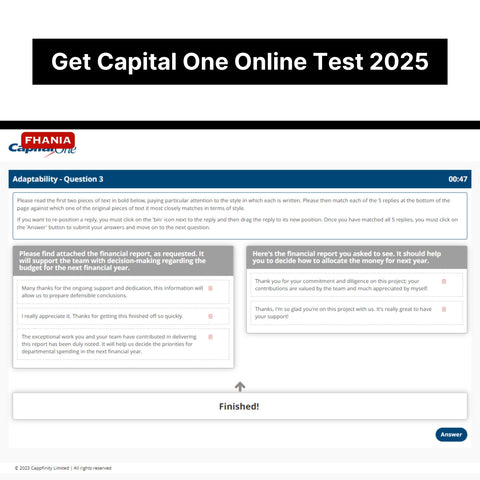 2025 Capital One Virtual Job Tryout Online Test and Digital Interview Tutorials