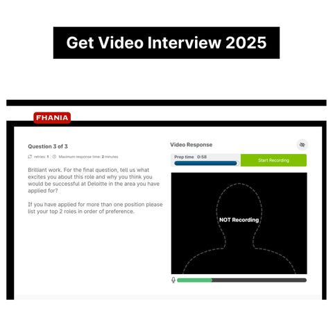 2025 Deloitte Immersive Online Assessment, Job Simulation and Video Interview Tutorials