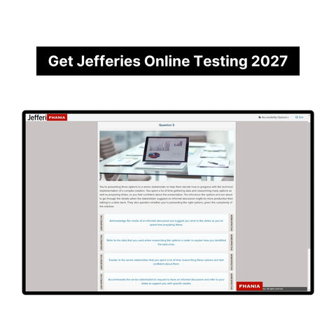 2027 Jefferies Online Assessment (Situational Judgement Test and Cognitive Ability Assessment) Exact Questions and Answers