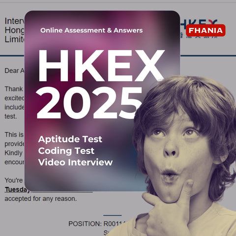 2025 HKEX Online Assessment and Video Interview Tutorials