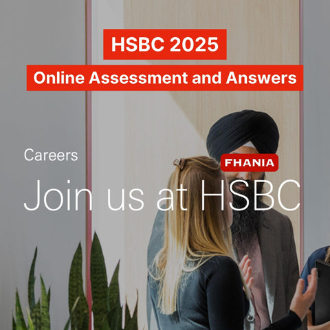 2025 HSBC Online Assessment Answer for Immersive and Job Simulation - Offer