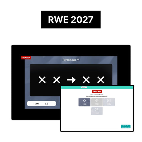2027 RWE Standardised Assessment Online Analytics Test and Tutorials