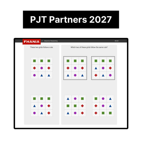 2027 PJT Partners Online Assessment Exact Questions & Answers