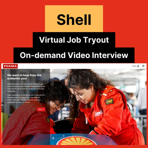 2025 Shell Virtual Job Tryout and On-demand Interview Tutorials