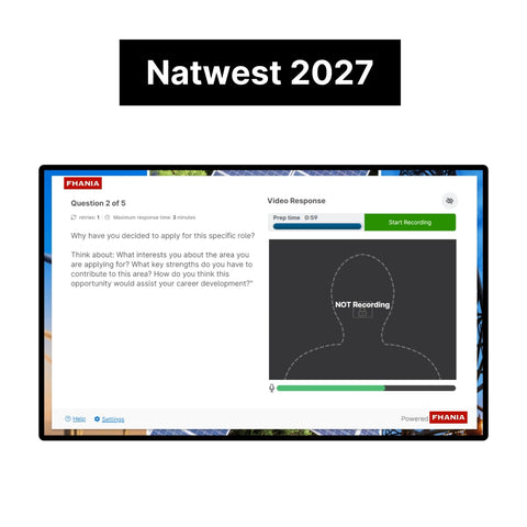 2027 NatWest Group Online Assessment and Video Interview Tutorials