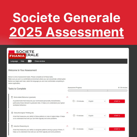 2025 Societe Generale Online Test & Video Interview Questions and Answers