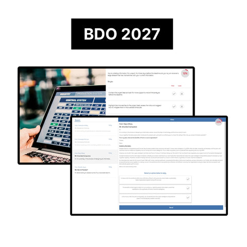 2027 BDO Interactive Assessment Online Assessment Exact Questions and Answers