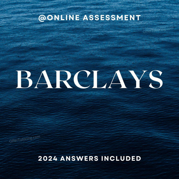 2024 Barclays Online Assessment Experience Platform | Video Interview Tutorials - Offer