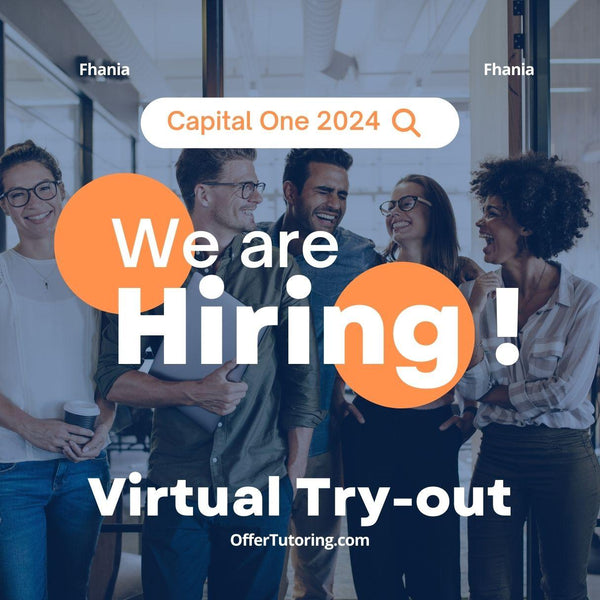 2024 Capital One Online Test | Video Interview Tutorials - Offer