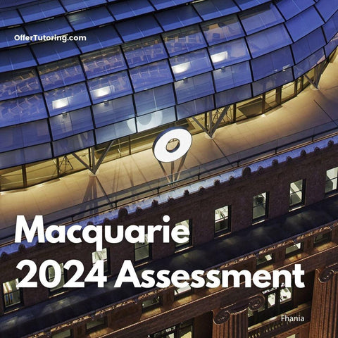 2024 Macquarie Online Psychometric Assessment Tutorial - Offer