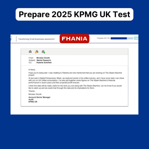 2025 KPMG Online Assessment and Answer - Offer