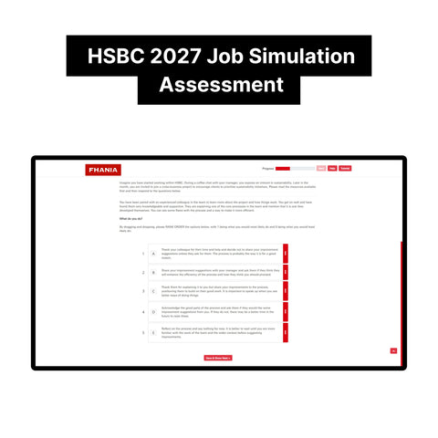 2027 HSBC Online Immersive Assessment and Job Simulation Tutorials