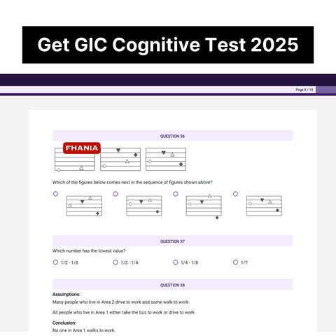 2025 GIC PI Cognitive Assessment Exact Questions & Answers