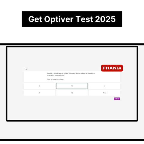 2025 Optiver Online Assessment Exact Questions & Answers