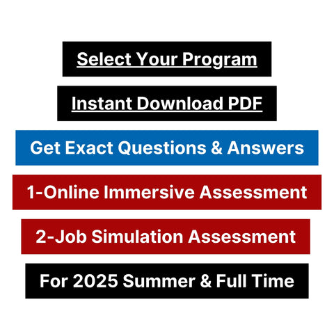 2025 GSK Online Immersive Assessment and Online Job Simulation Tutorials