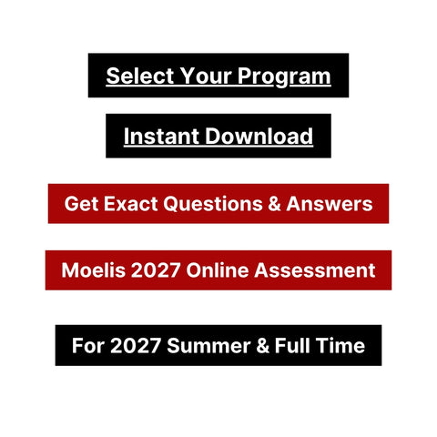 2027 Moelis Investment Banking Online Assessment Tutorials