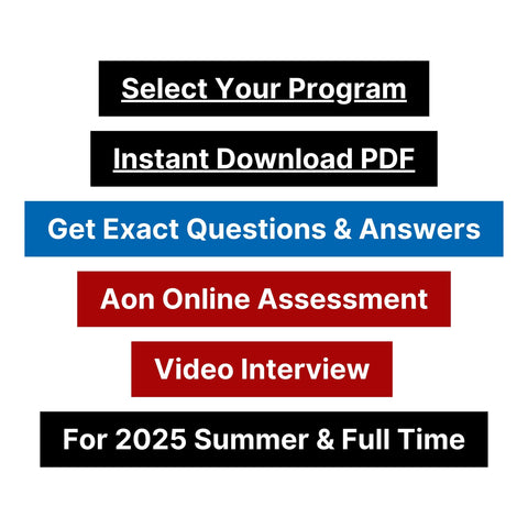 2025 M&G Investments Online Assessment and Video Interview Exact Questions