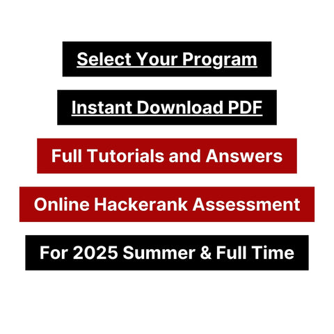 2025 TikTok Online Hackerrank Coding Assessment Tutorials