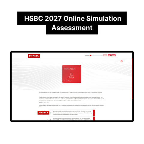 2027 HSBC Online Immersive Assessment and Job Simulation Tutorials