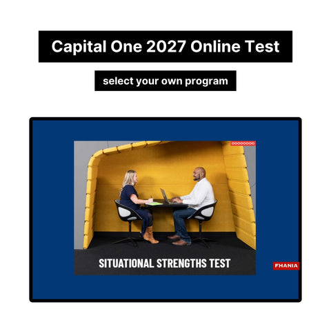 2027 Capital One Virtual Job Tryout Online Test and Digital Interview Tutorials