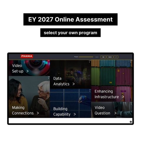 2027 EY Online Assessment and Video Interview Tutorials
