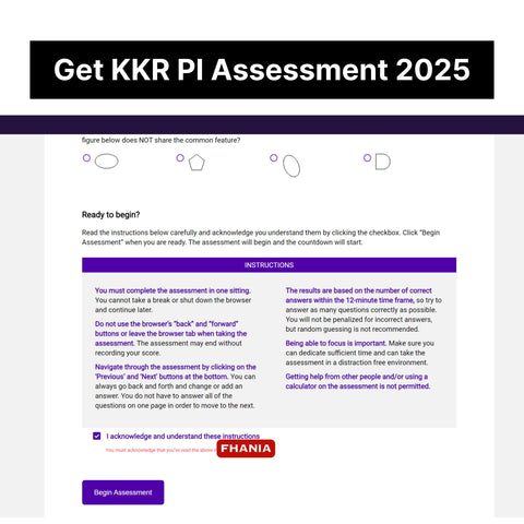 2025 KKR Predictive Cognitive Assessment Exact Questions & Answers