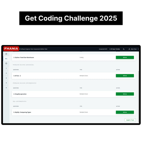 2025 Akuna Capital Coding Challenge Math Test On-demand Interview Exact Questions & Answers