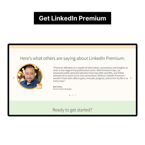 LinkedIn Premium Gift Card for 12 Months