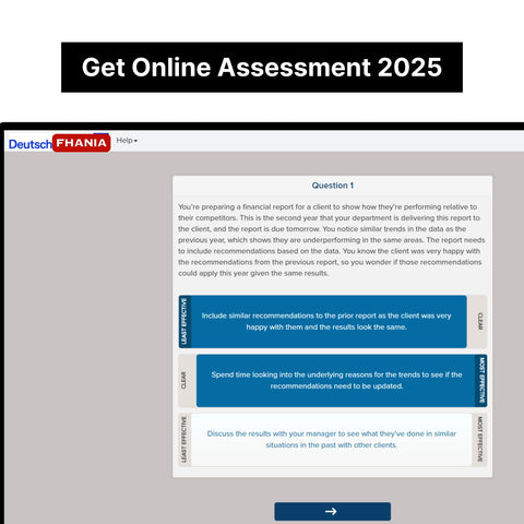 2025 Deutsche Bank Online Assessment (Situational Judgement Test) and Video Interview Tutorials