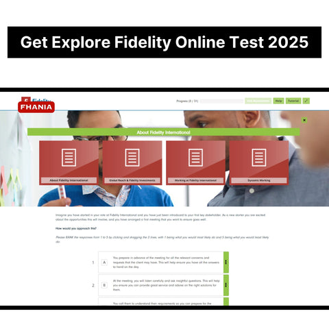 2025 Fidelity Online Assessment and Video Interview Tutorials