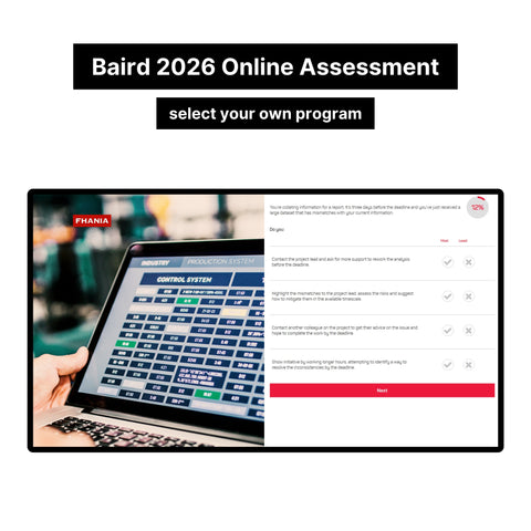 2026 Baird Online Assessment Exact Questions & Answers