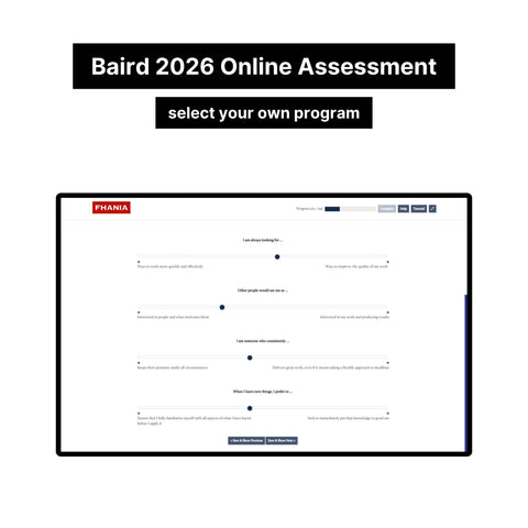 2026 Baird Online Assessment Exact Questions & Answers