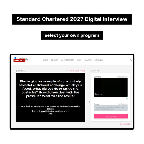 2027 Standard Chartered Pymetrics Online Assessment & Video Interview Tutorials