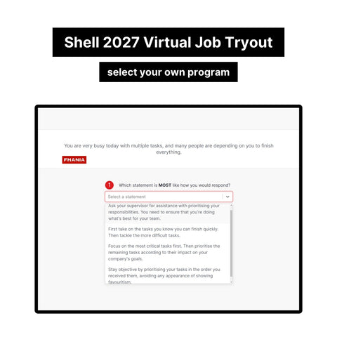 2027 Shell Virtual Job Tryout and On-demand Interview Tutorials