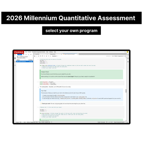 2026 Millennium Caliper Assessment and Quantitative Assessment Exact Questions and Answers