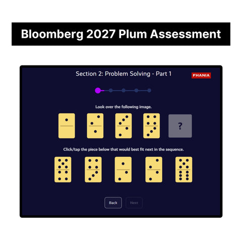 2027 Bloomberg Plum Online Assessment & Video Interview Tutorials