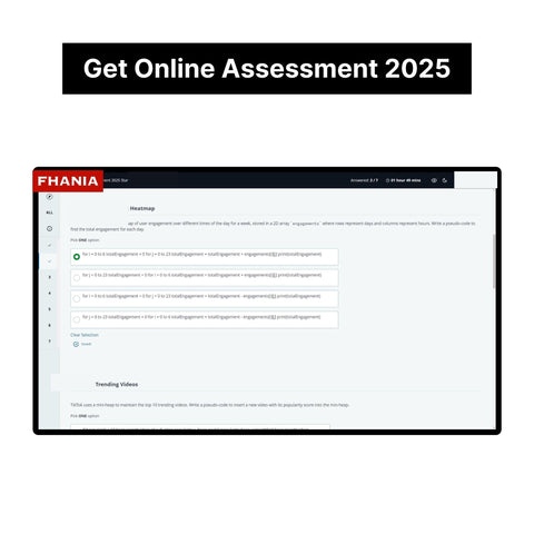 2025 TikTok Online Hackerrank Coding Assessment Tutorials