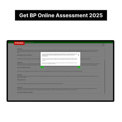 2025 BP Video Interview and Online Assessment Exact Questions and Answers