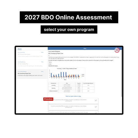 2027 BDO Interactive Assessment Online Assessment Exact Questions and Answers