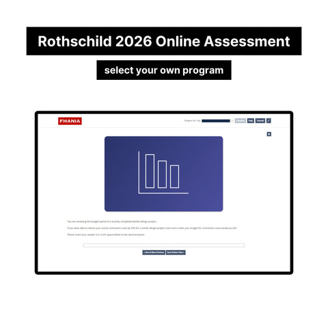 2026 Rothschild Blended Online Assessment Exact Questions and Answers