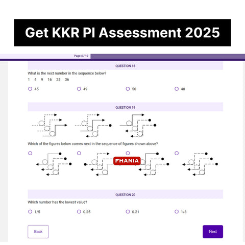 2025 KKR Predictive Cognitive Assessment Exact Questions & Answers