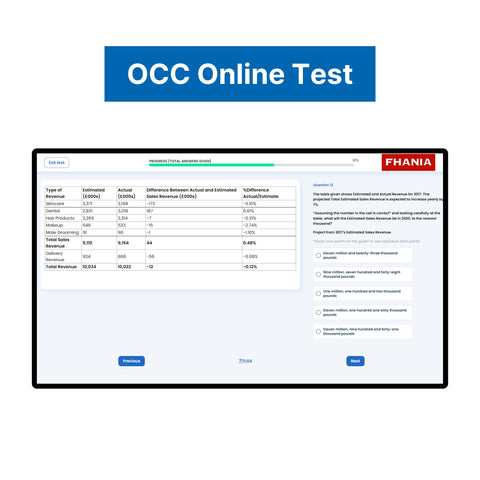 2025 OC&C Strategy Consultants Online Test Tutorials