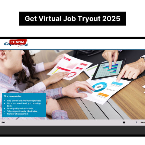 2025 Capital One Virtual Job Tryout Online Test and Digital Interview Tutorials