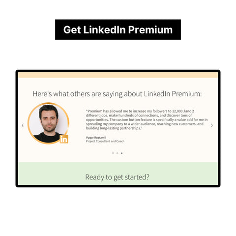 LinkedIn Premium Gift Card for 12 Months