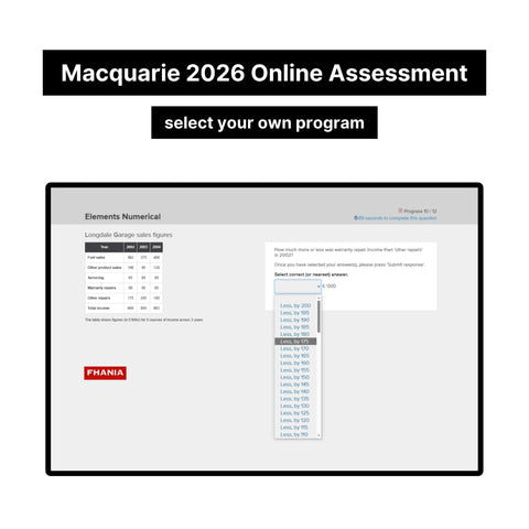2026 Macquarie Online Psychometric Assessment Tutorials