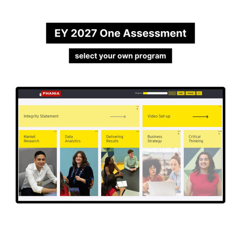 2027 EY Online Assessment and Video Interview Tutorials