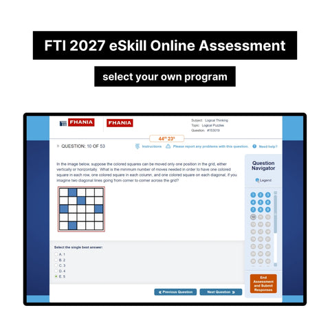 2027 FTI Consulting Pre-recorded Video Interview & Online Assessment Tutorials