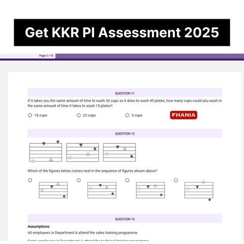 2025 KKR Predictive Cognitive Assessment Exact Questions & Answers