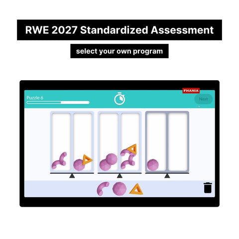 2027 RWE Standardised Assessment Online Analytics Test and Tutorials