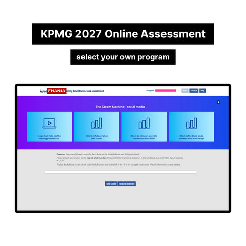 2027 KPMG Online Assessment and Video Interview Tutorials